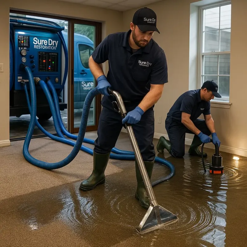 Water Extraction and Removal process in Rockwood, TN